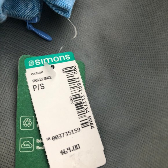 NWT Icône Slate Blue Oversized Blazer & Matching Pants - Size 6 - Picture 4 of 5